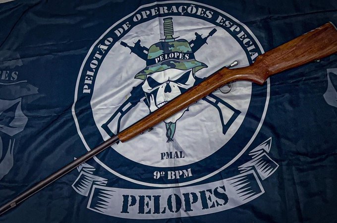 Polícia Militar apreende armas e drogas durante ocorrências no Agreste e Sertão de Alagoas