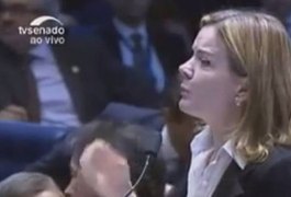 'Quem aqui tem moral para julgar Dilma?', diz Gleisi Hoffmann em sessão do impeachment