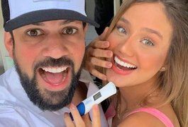 Sorocaba e noiva anunciam anunciam gravidez: 'Fruto do nosso amor'