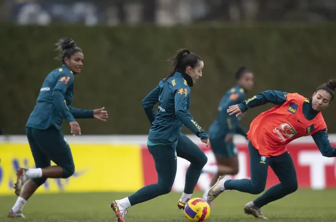 Seleção feminina estreia no Beira-Rio em amistoso contra Argentina