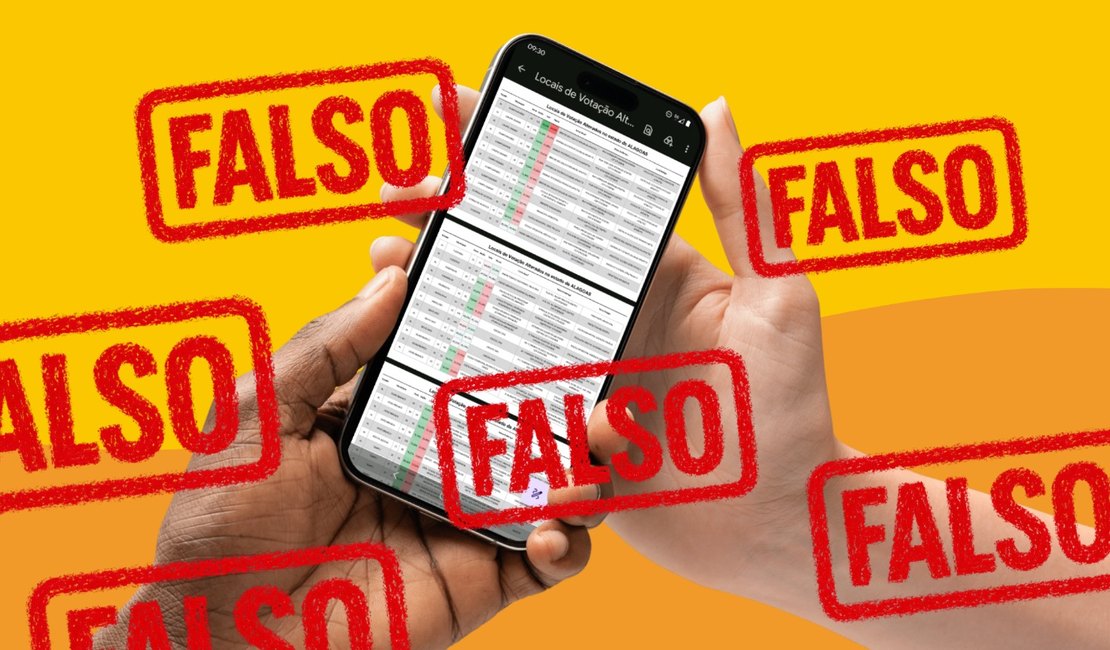 TRE/AL alerta para circulação de lista falsa sobre mudanças em locais de votação no segundo turno
