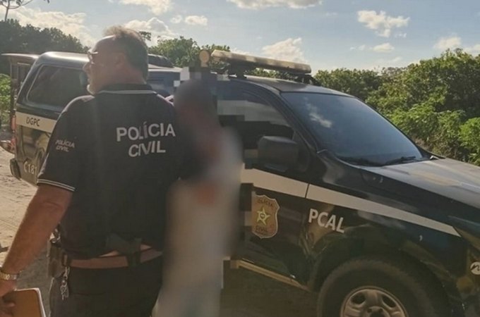 Polícia Civil prende foragido condenado a mais de 32 anos por estupro de vulnerável em Teotônio Vilela