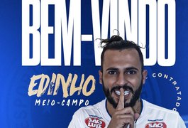 Destaque do CSE no Alagoano 2022, Edinho é mais um reforço do Cruzeiro de Arapiraca