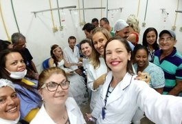 Vídeo. Cerimônia de casamento é celebrada no HGE após noivo passar mal