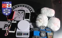 Drogas apreendidas em Arapiraca