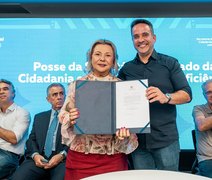 Tereza Nelma assume a Secdef com o compromisso de fazer Alagoas um estado ainda mais inclusivo
