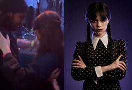 VÍDEO: Jenna Ortega, a Wandinha da Netflix, cai no pagode em passagem pelo Brasil