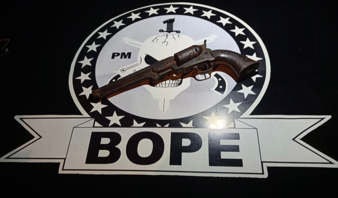 BOPE recupera mais uma arma furtada de acervo histórico e número de recuperadas chega a sete