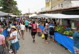 Feiras livres de Penedo acontecerão somente com produtos alimentícios