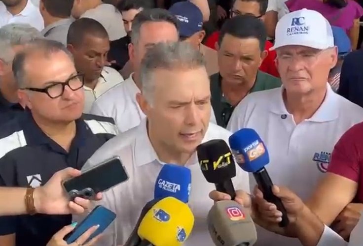 “Vou escolher o vice que mais facilitar o diálogo com os alagoanos”, diz Renan Filho