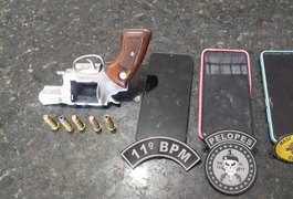 Polícia Militar prende quatro indivíduos por roubo na zona rural de Igreja Nova