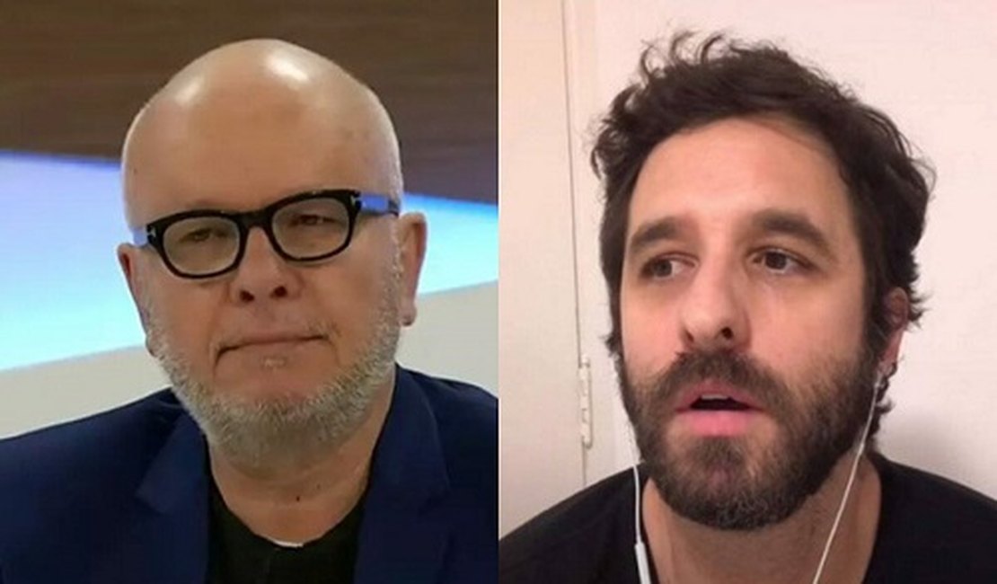 Marcelo Tas debocha de talento e condição financeira de Rafinha Bastos e o compara a Romero Britto