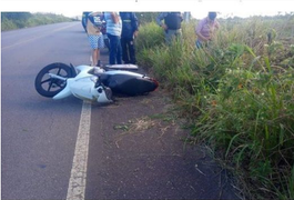 Igaci: Homem que voltava do trabalho sofre acidente ao cochilar enquanto conduzia moto