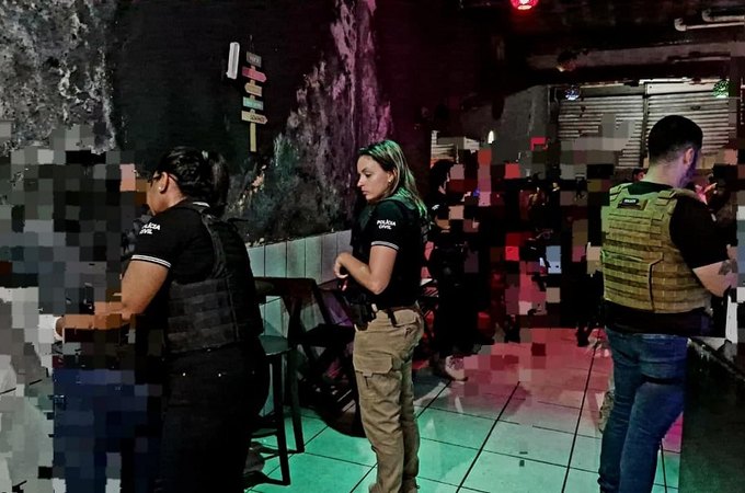 Polícia Civil deflagra a Operação Infância Noturna em bares e casas noturnas de Maceió
