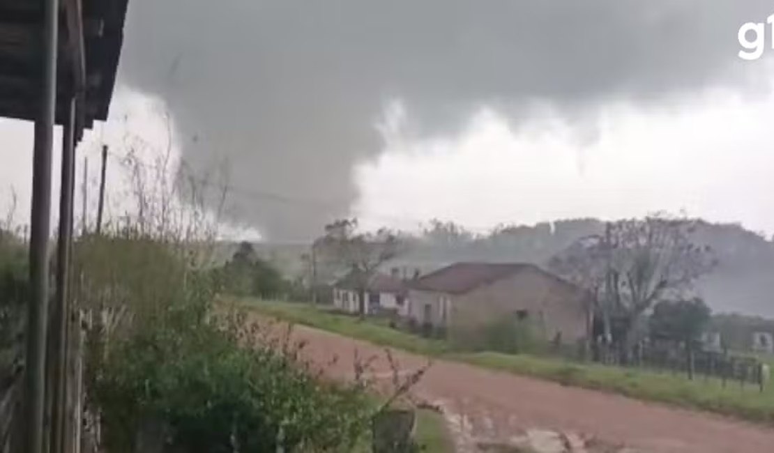 Pela segunda semana seguida, tornado atinge o Rio Grande do Sul