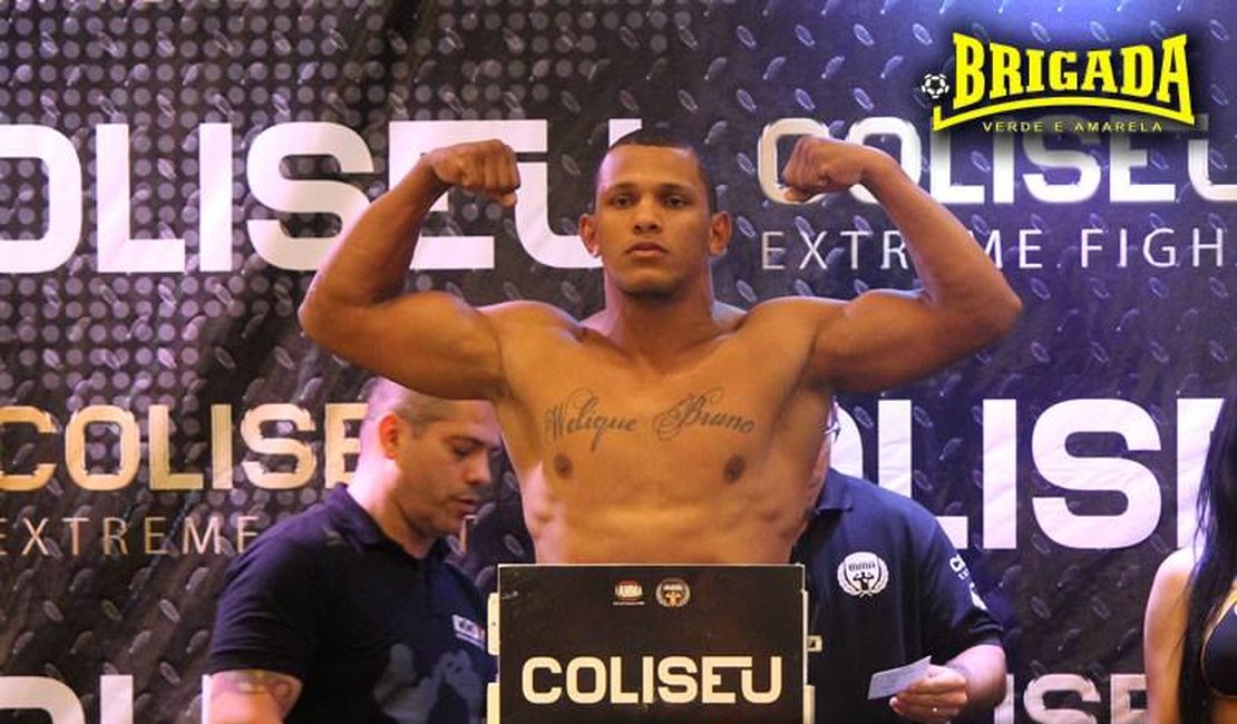 Arapiraquense Walisson Pereira vence no Coliseu Extreme Fight 10