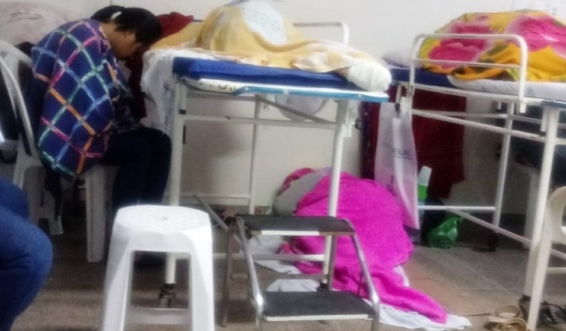 Pacientes e acompanhantes sofrem com falta de estrutura no HGE, em Maceió