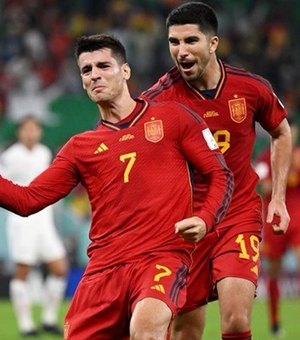 Espanha goleia a Costa Rica e Alemanha perde para o Japão; confira o resumo do dia na Copa do Mundo