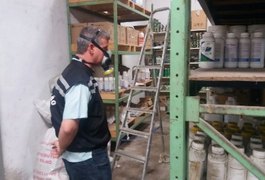 Fiscalização interdita 767 kg de agrotóxicos no Agreste alagoano
