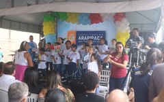 Inauguração da Creche Nossa Senhora Aparecida