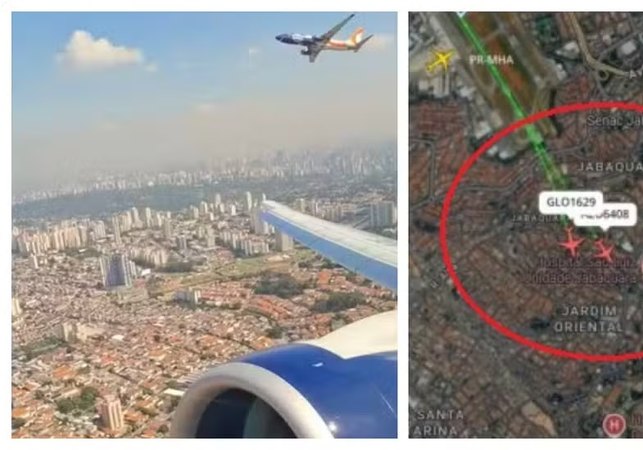 Investigação do Cenipa classifica caso de proximidade entre aviões em Congonhas como 'incidente grave'