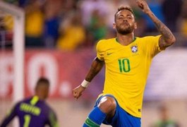 Neymar iguala número de partidas oficiais de Pelé pela Seleção