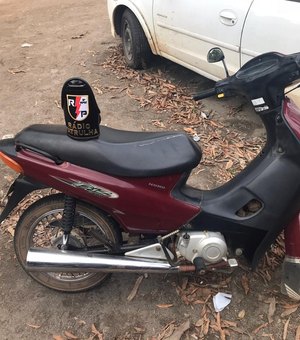 RP e Cisp de Taquarana recuperam motocicleta com queixa de roubo na zona rural do município