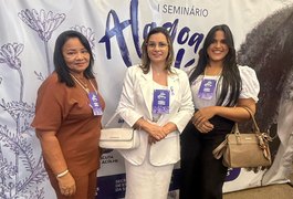 Jaramataia fortalece proteção às mulheres com participação no I Seminário Alagoas Lilás