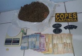 Operação prende dois suspeitos de tráfico de drogas drogas no Sertão