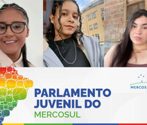 Três alunas da Rede Pública Estadual vão representar Alagoas no Parlamento Juvenil do Mercosul