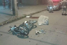 Acidente entre duas motos deixa um morto e um ferido em Arapiraca