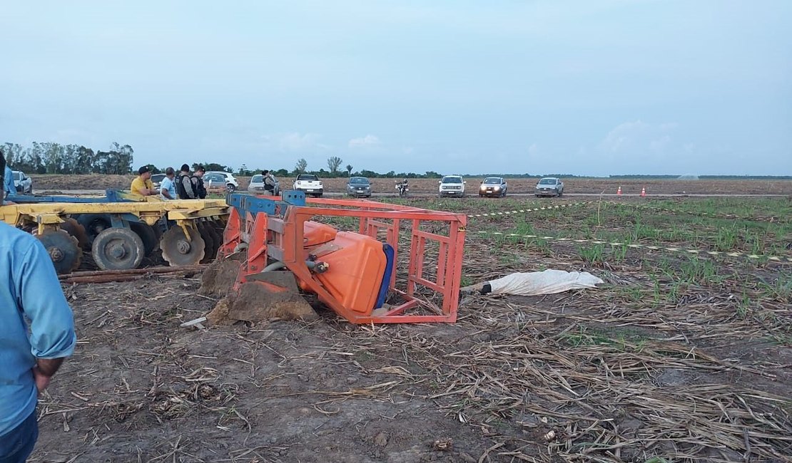 Funcionário de usina morre ao ser esmagado por máquina em São Miguel dos Campos