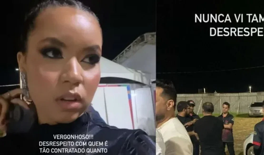 'Humilhação': Cantora de banda de forró expõe expulsão de camarim por chegada de Zezé Di Camargo & Luciano em festa de São João