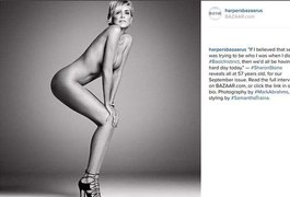 Sharon Stone posa nua para revista masculina norte-americana