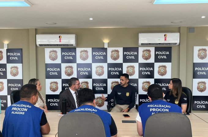 Operação resulta na suspensão das sedes utilizadas no golpe do falso financiamento, em Alagoas