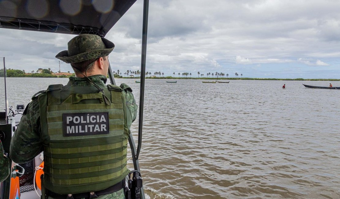 Pesca predatória é flagrada durante ação do BPA na Lagoa Manguaba