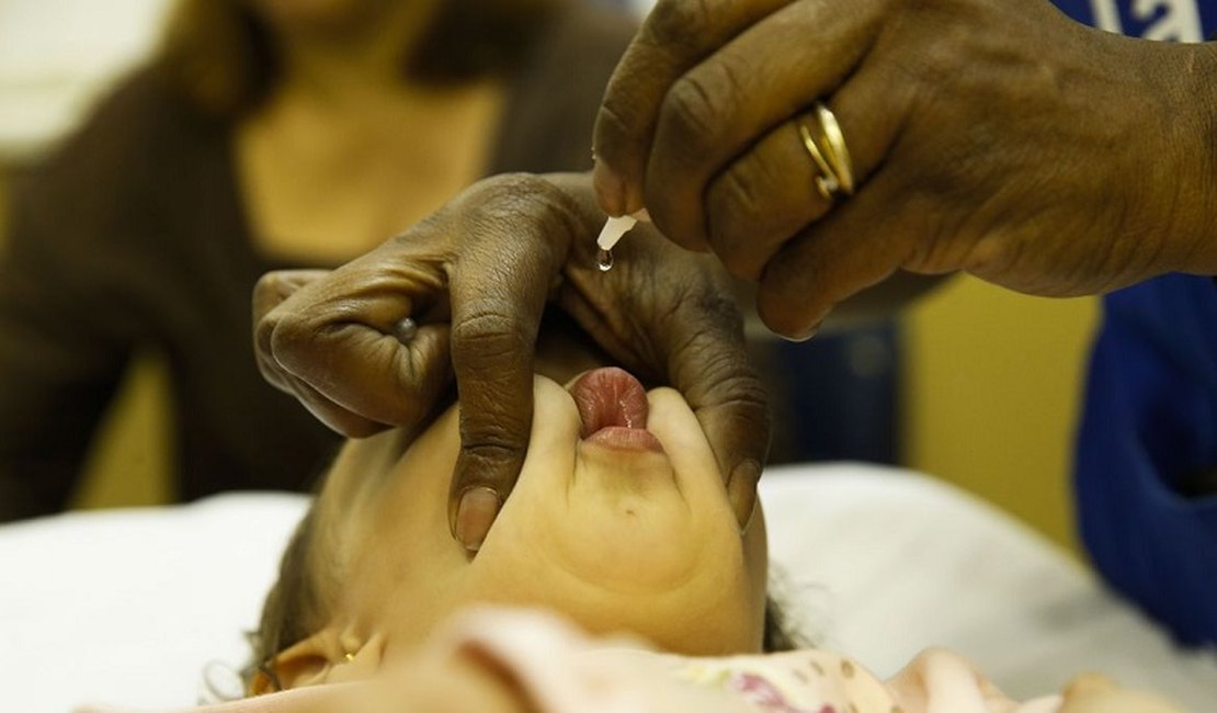Vacinação contra a poliomielite ultrapassa 80% de cobertura e campanha é prorrogada em Arapiraca