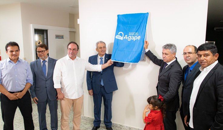 Prefeito Luciano prestigia inauguração do Hospital Ágape em Arapiraca