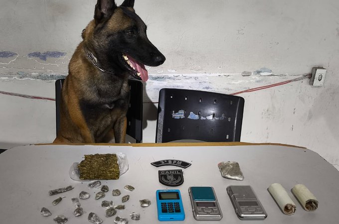 Suspeito é preso com maconha e balanças de precisão, durante cumprimento de mandado em Arapiraca