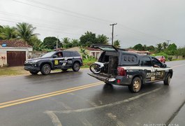 Operação para combater roubos e furtos prende cinco suspeitos e apreende menor no ﻿Baixo São Francisco alagoano