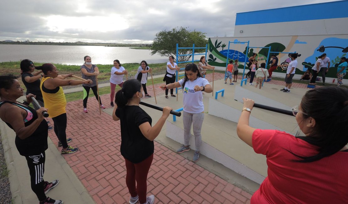 Arapiraca recebe terceira academia de saúde em dois meses