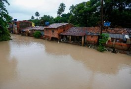 Defesa Civil monitora nível de rios após fortes chuvas em Alagoas