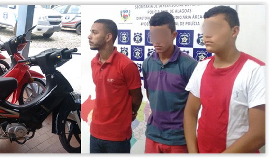 Três jovens são detidos após serem flagrados empinando motos no Parque Ceci Cunha
