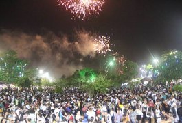 Réveillon de Arapiraca terá apresentações de artistas locais e queima de fogos no Bosque das Arapiracas