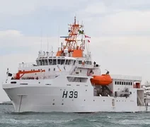 Porto de Maceió abre Navio de Pesquisa Hidroceanográfico para visitação pública neste sábado