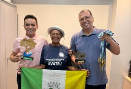 Arapiraquense Carminha conquista 6 medalhas de ouro no Rio de Janeiro