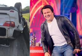 Para desviar de carreta em alta velocidade, cantor Giovani capota veículo em São Paulo