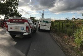 Homem morre atropelado na AL 215