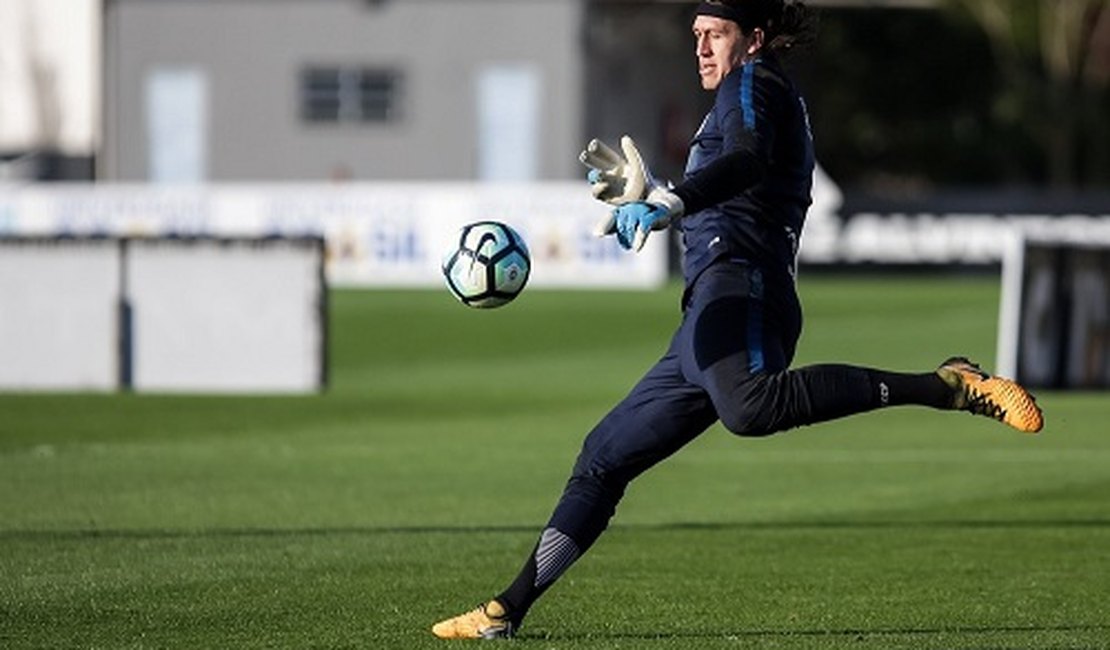 De volta à Seleção, Cássio lidera estatística curiosa no Brasileirão