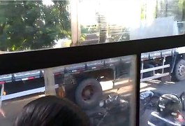 Motociclista morre em grave acidente com caminhão em importante avenida de Maceió